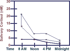 Figure 11-2. Barbara's Adrenal Stress Index Test